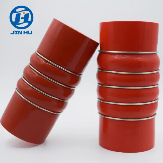 Jinhu 색상 공장 맞춤형 자동차 호스 냉각 시스템 라디에이터 고무 실리콘 라디에이터 호스 (OEM)