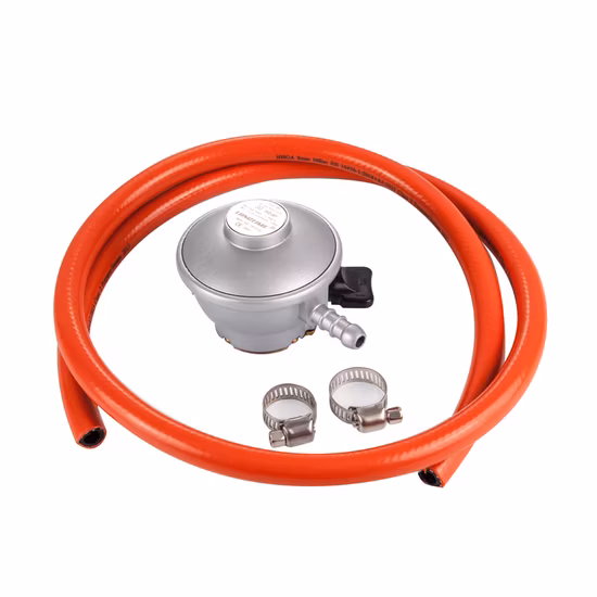회전 조절기가 있는 1.5미터 LPG 호스